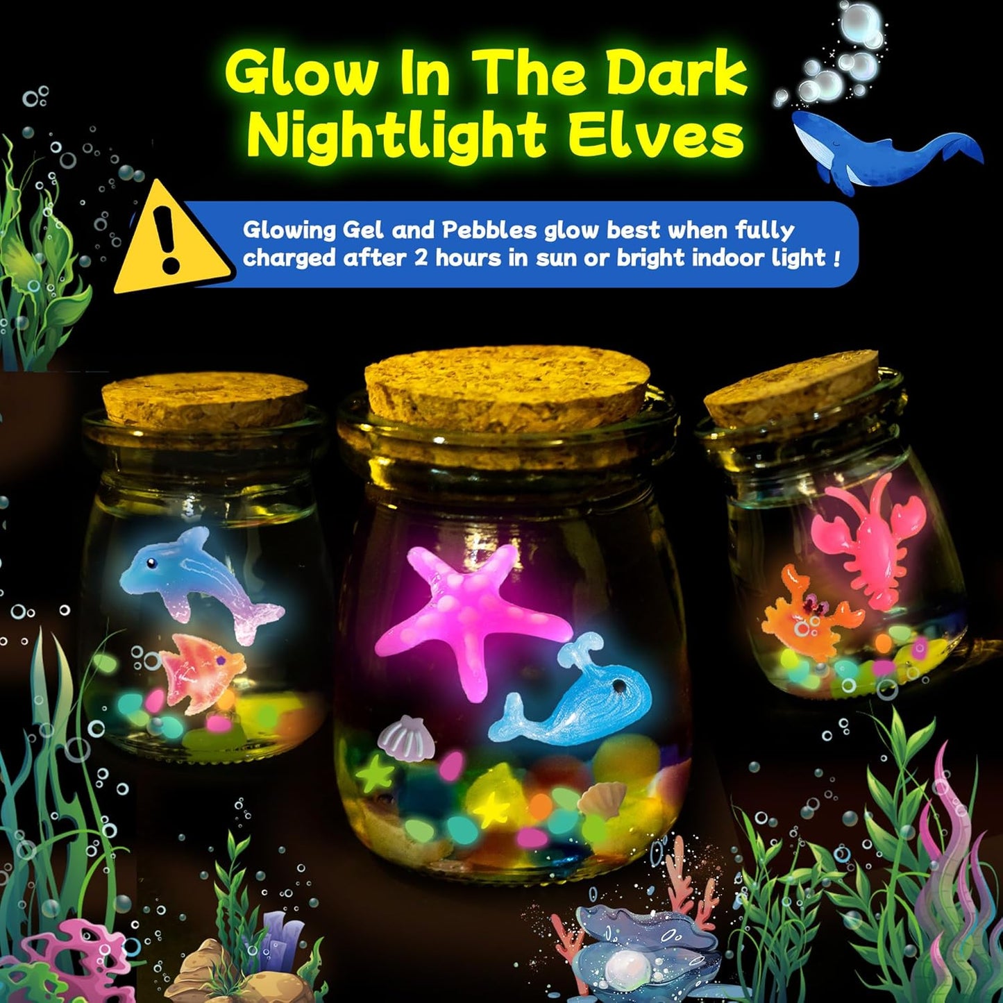Magic Glow-in-The-Dark Creatures